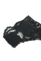 Womens fringer lace black gloves