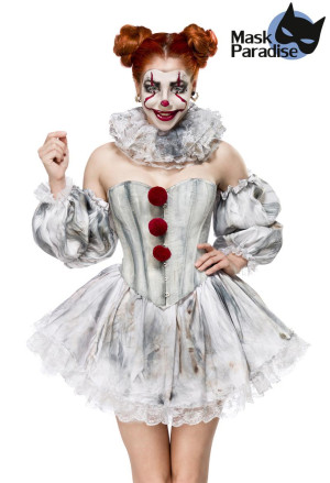 Autentický halloweensky hororový kostým klaun Pennyweis