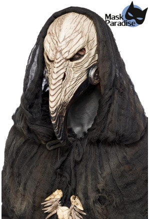 Halloweenska pompézna maska Doktor Mor 