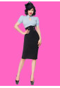 Ultra slim high waisted vintage skirt