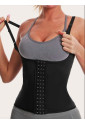 Black Neoprene Waist training corset Cincher BODYSHAPER