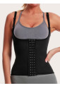 Black Neoprene Waist training corset Cincher BODYSHAPER