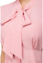 Elegant pink women retro blouse Belsira