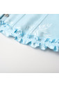 Elegant azure embroidery corset ESMERA