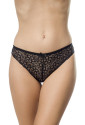 Lace panty with decorative ribbon