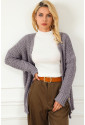 Vintage Cable Knit Button Front Cardigan