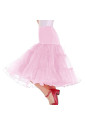 Pink tulle women's petticoat