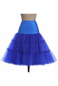 Blue tulle women's petticoat