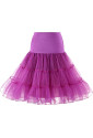 Purple tulle women's petticoat