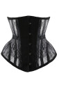 14 Steel Boned Lace Underbust Waist Corset