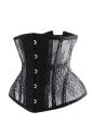 14 Steel Boned Lace Underbust Waist Corset