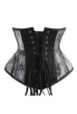 14 Steel Boned Lace Underbust Waist Corset