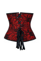 Brocade red waist corset BROCADE GIRLS