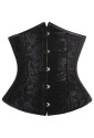 Brocade black waist corset BROCADE GIRLS