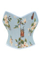 Tube bandeau short corset Butterflies