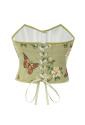 Tube bandeau short corset Butterflies