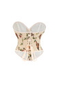 Daily wear floral corset Butterflies