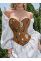 Daily wear floral corset Butterflies