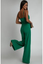 Prom green jumpsuit overall with thin straps LISA