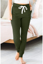 Drawstring women jogger pants