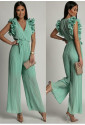 Prom jumpsuit overall with wide leg LINA