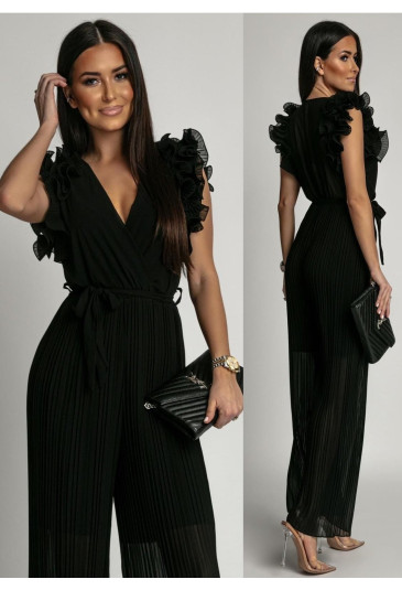 Prom jumpsuit overall with wide leg LINA