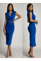 Elegant business midi dress