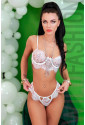 White lace lingerie set