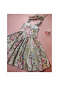 Noble embroidery princess corset dress