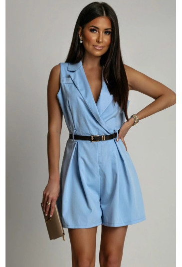 Short elegant business jumpsuit overall