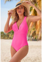 Deep V Neck One piece Swimwear