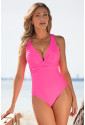 Deep V Neck One piece Swimwear