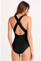 Deep V Neck One piece Swimwear