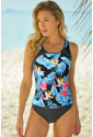 Palm Leaves Tankini Swimsuit