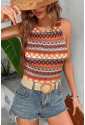 Bohemian Knit Tank Top