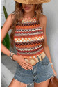 Bohemian Knit Tank Top