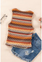 Bohemian Knit Tank Top