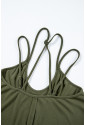 Khaki vest Tank Top