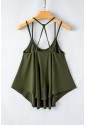 Khaki vest Tank Top