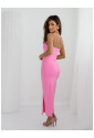 Slip on pink maxi dress KARIN