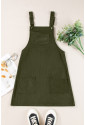 Womens Corduroy Overall Dress