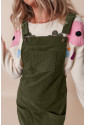 Womens Corduroy Overall Dress