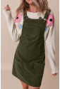 Womens Corduroy Overall Dress