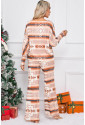 Aztex Pattern Two-piece Pyjama Lounge Set