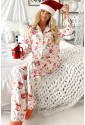 Christmas Pattern Two Piece Sleepwear