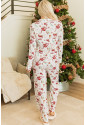 Christmas Pattern Two Piece Sleepwear