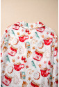 Christmas Pattern Two Piece Sleepwear