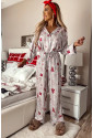 Christmas Pattern Two Piece Sleepwear