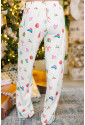 Christmas Pattern Two Piece Sleepwear