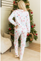 Christmas Pattern Two Piece Sleepwear